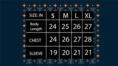 YOR® Tiffany Phulkari Hoodie - Black